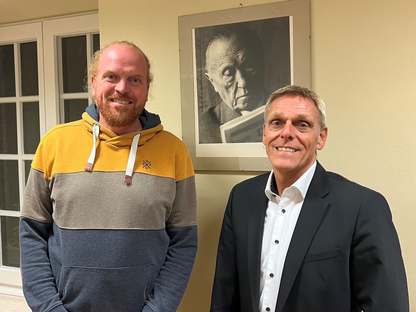 Norbert Kouker und Rainer Hufschmidt (r.).Foto: privat