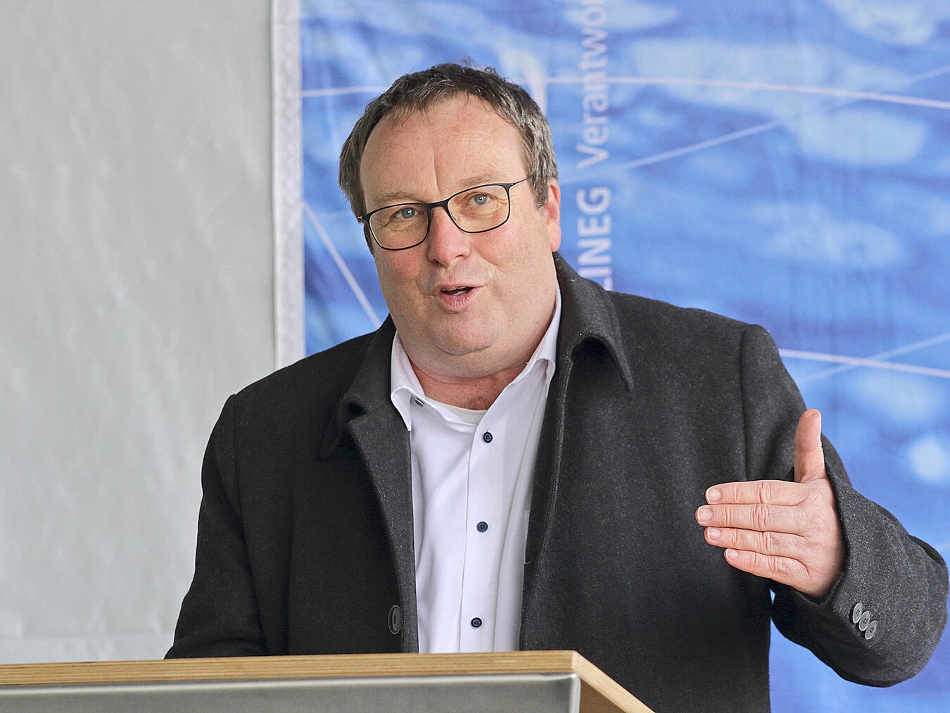 NRW-Umweltminister Oliver Krischer kam zur Inbetriebnahme. NN-Fotos (2): Theo Leie