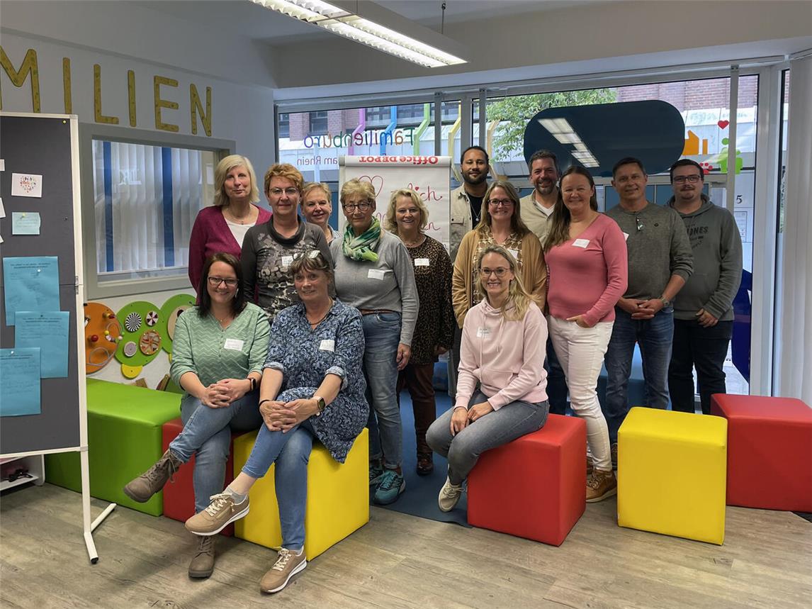Nutzer der Begegnungsstätte „Ebkes“ trafen sich jetzt zum Austausch. Foto: Stadt Emmerich
