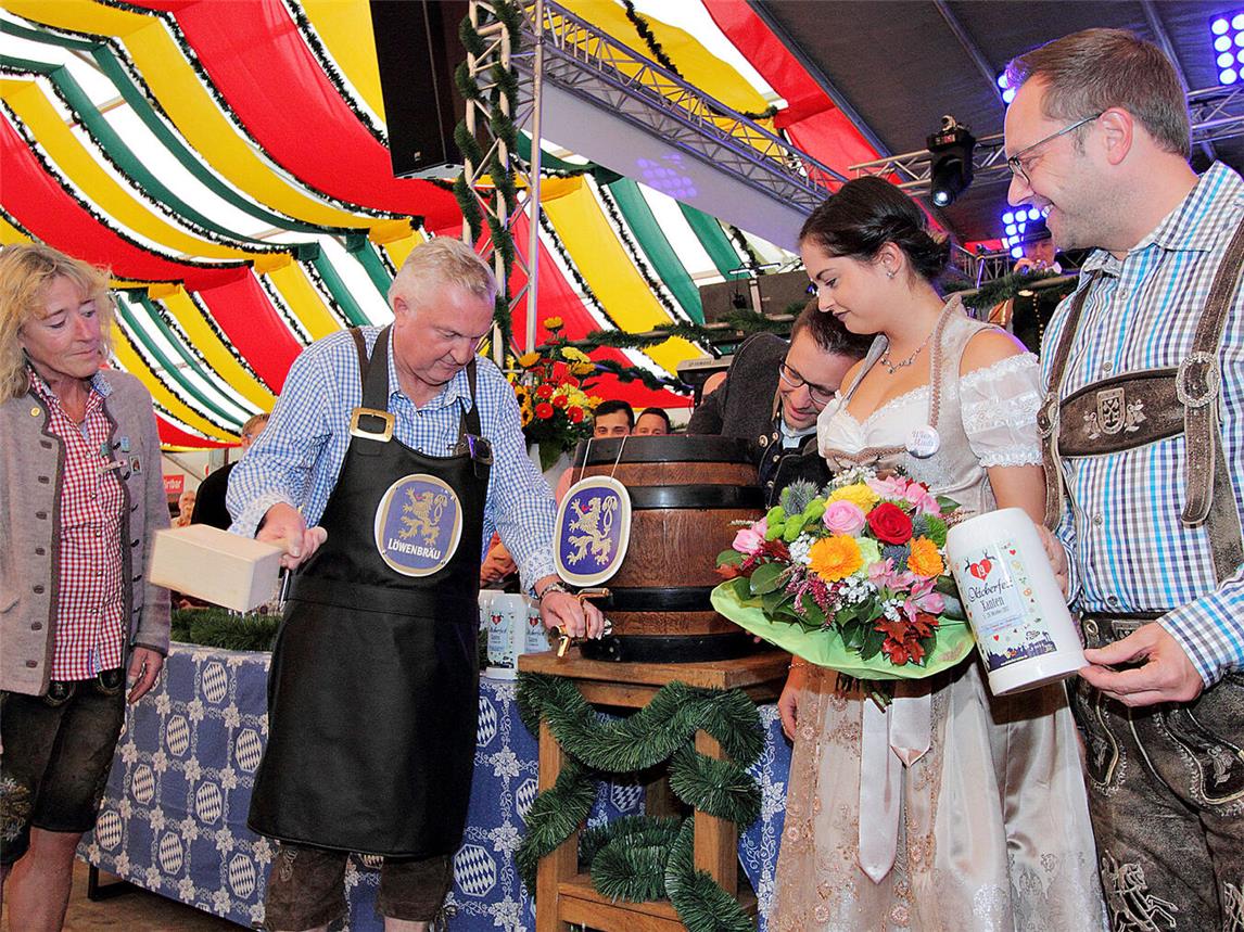 O‘ zapft is! heißt es ab dem 29. Sepember wieder in Xanten.NN-Foto (Archiv): Theo Leie