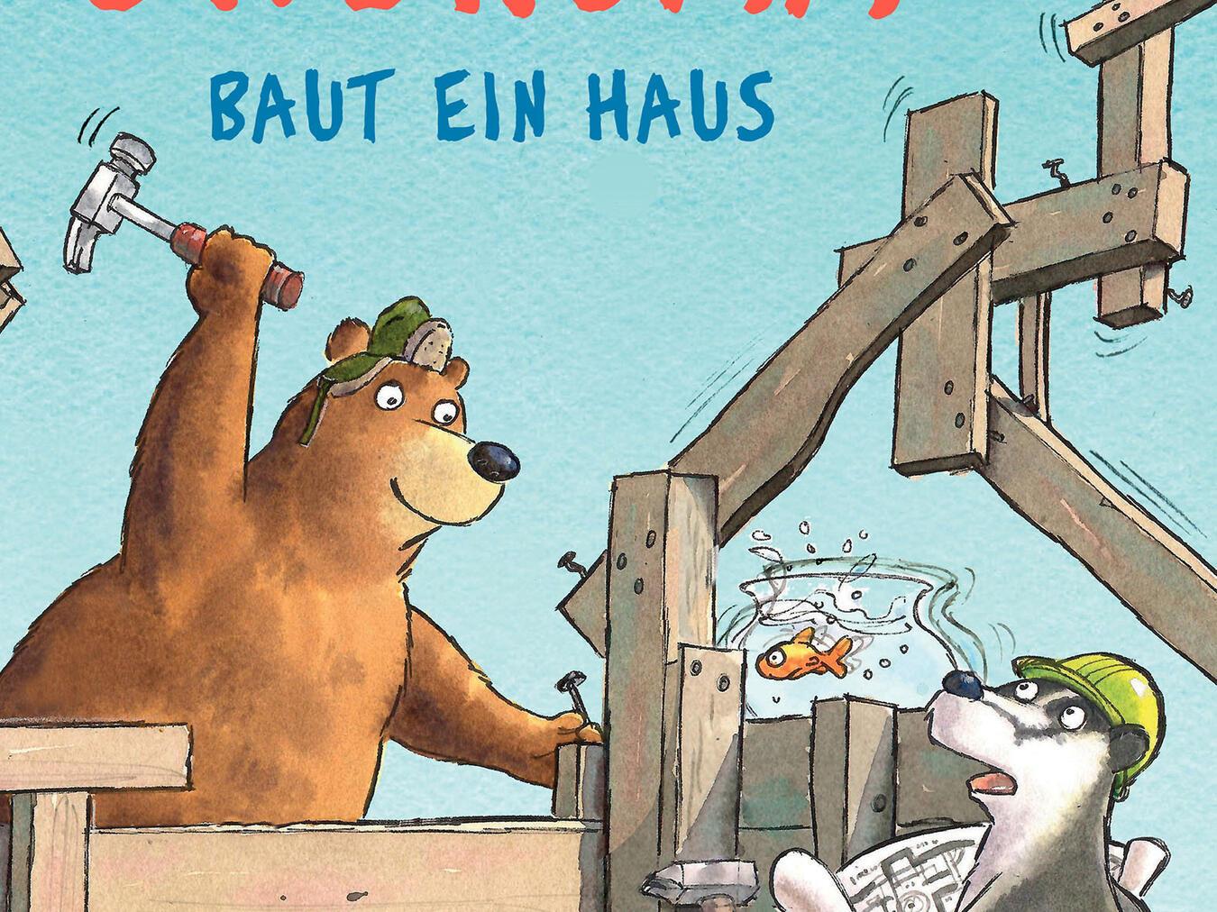 Ob die verrückten Konstruktionen von Dr. Brumm wohl lange halten? Foto: Thienemann Verlag