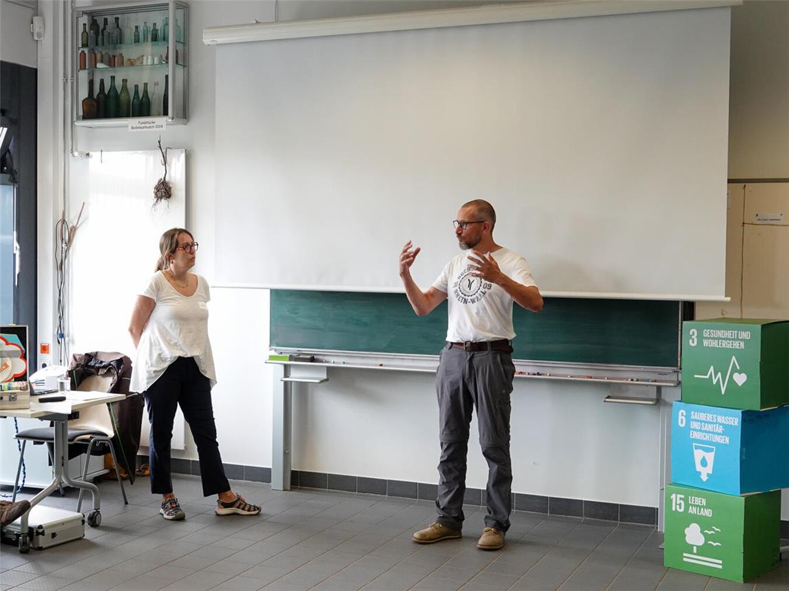 Offene Vorlesung mit Prof. Dr. Florian Wichern. Foto: HSRW