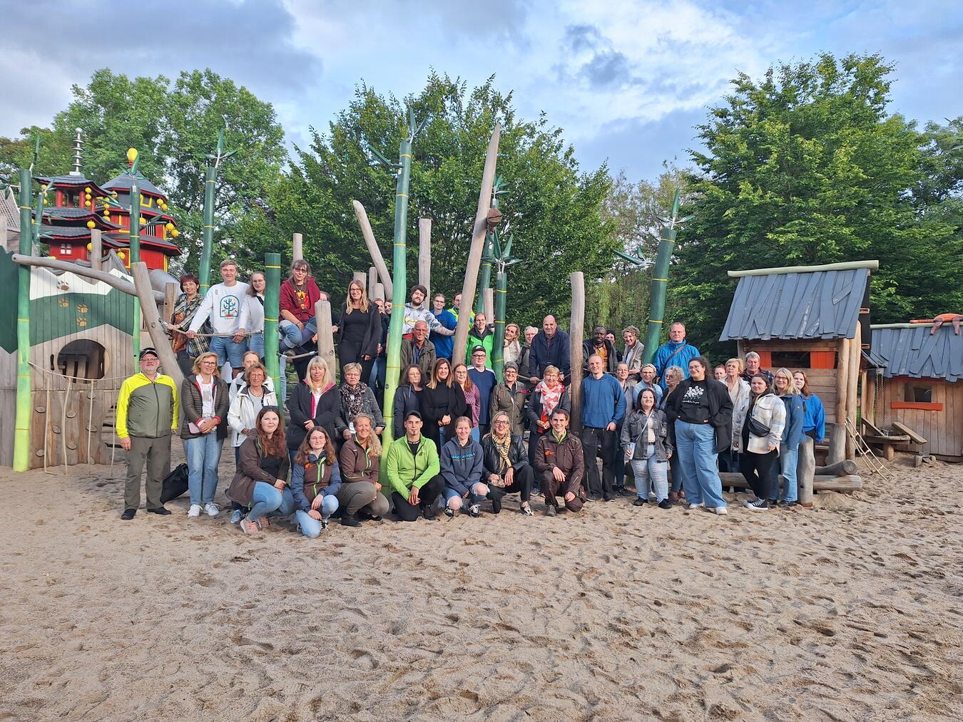 Ohne die vielen helfenden Hände wäre das Kinderfest nicht möglich. Foto: Stadt Kleve