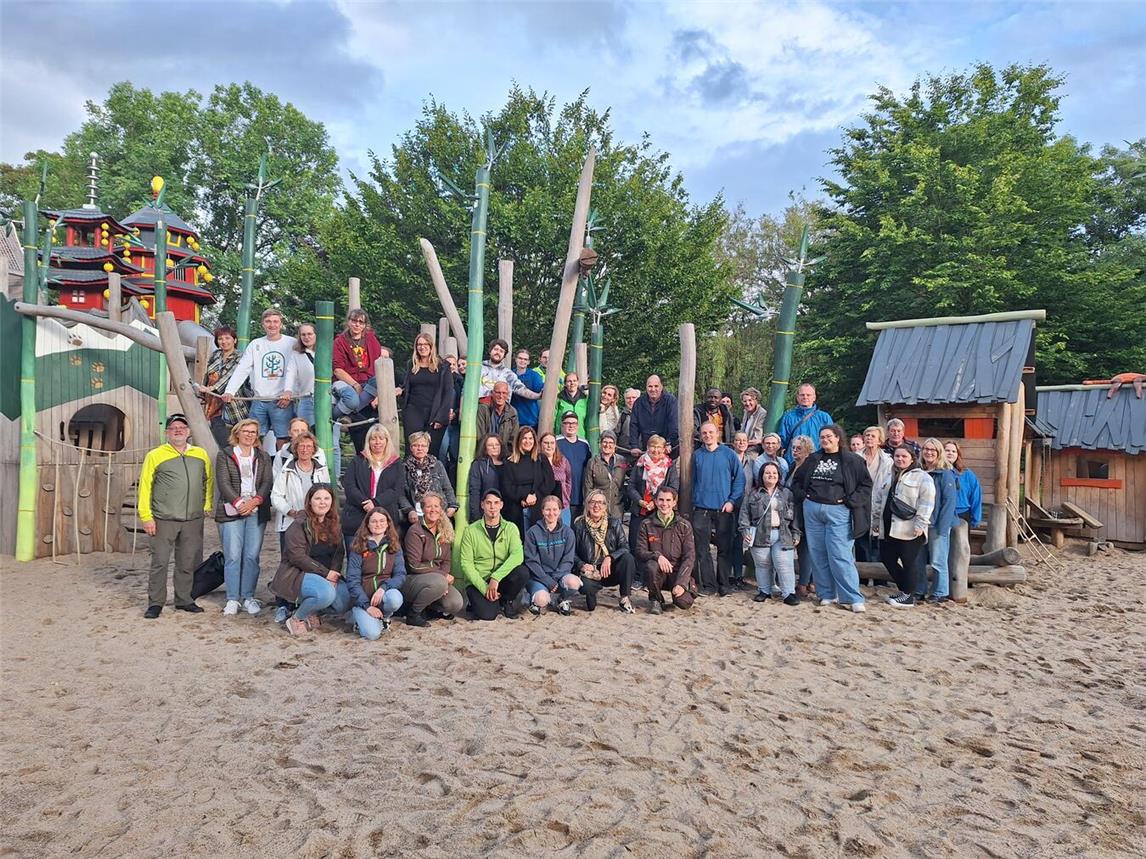 Ohne die vielen helfenden Hände wäre das Kinderfest nicht möglich. Foto: Stadt Kleve
