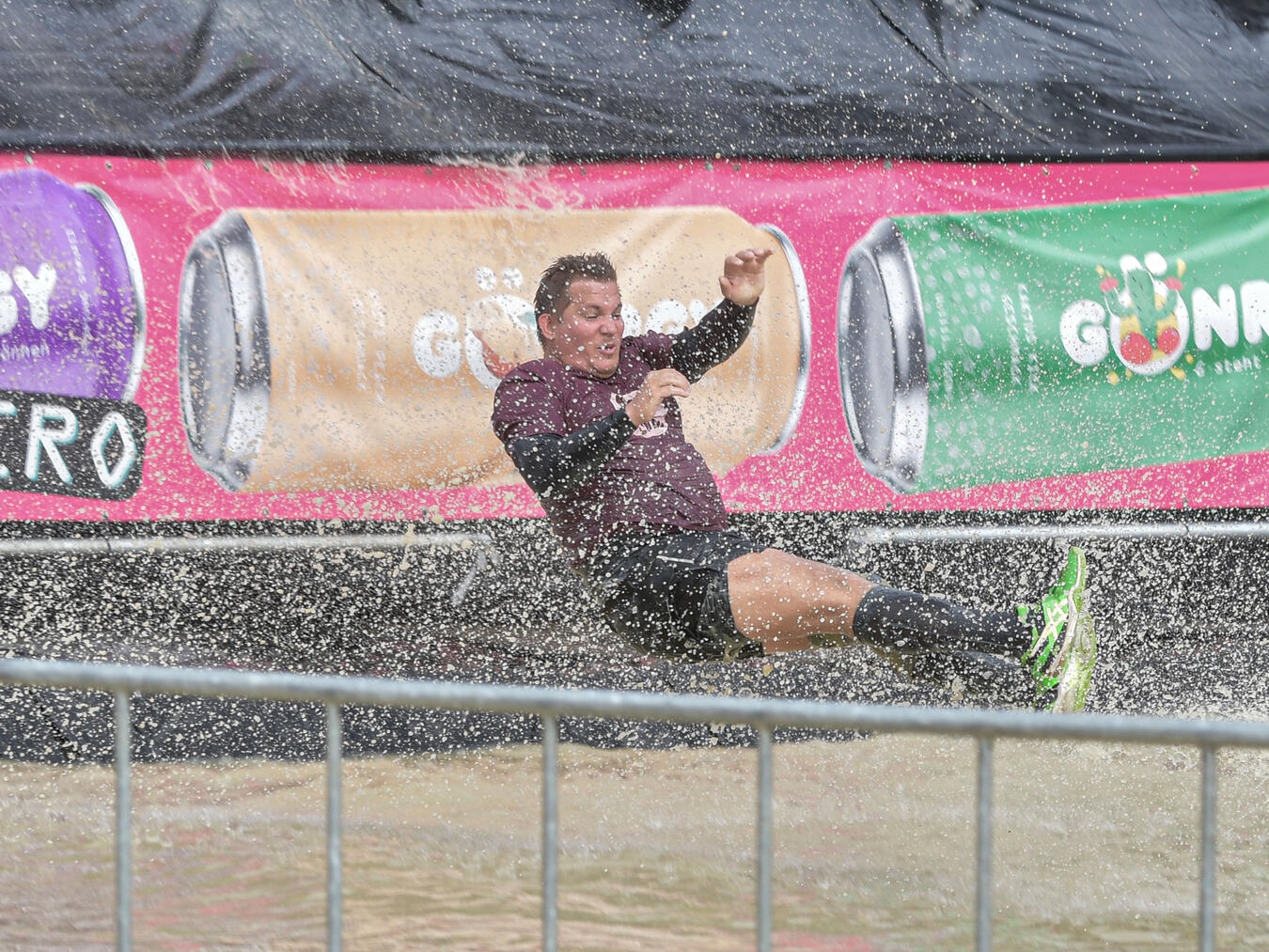 Ohne Matsch geht bei Mud Masters gar nichts. 