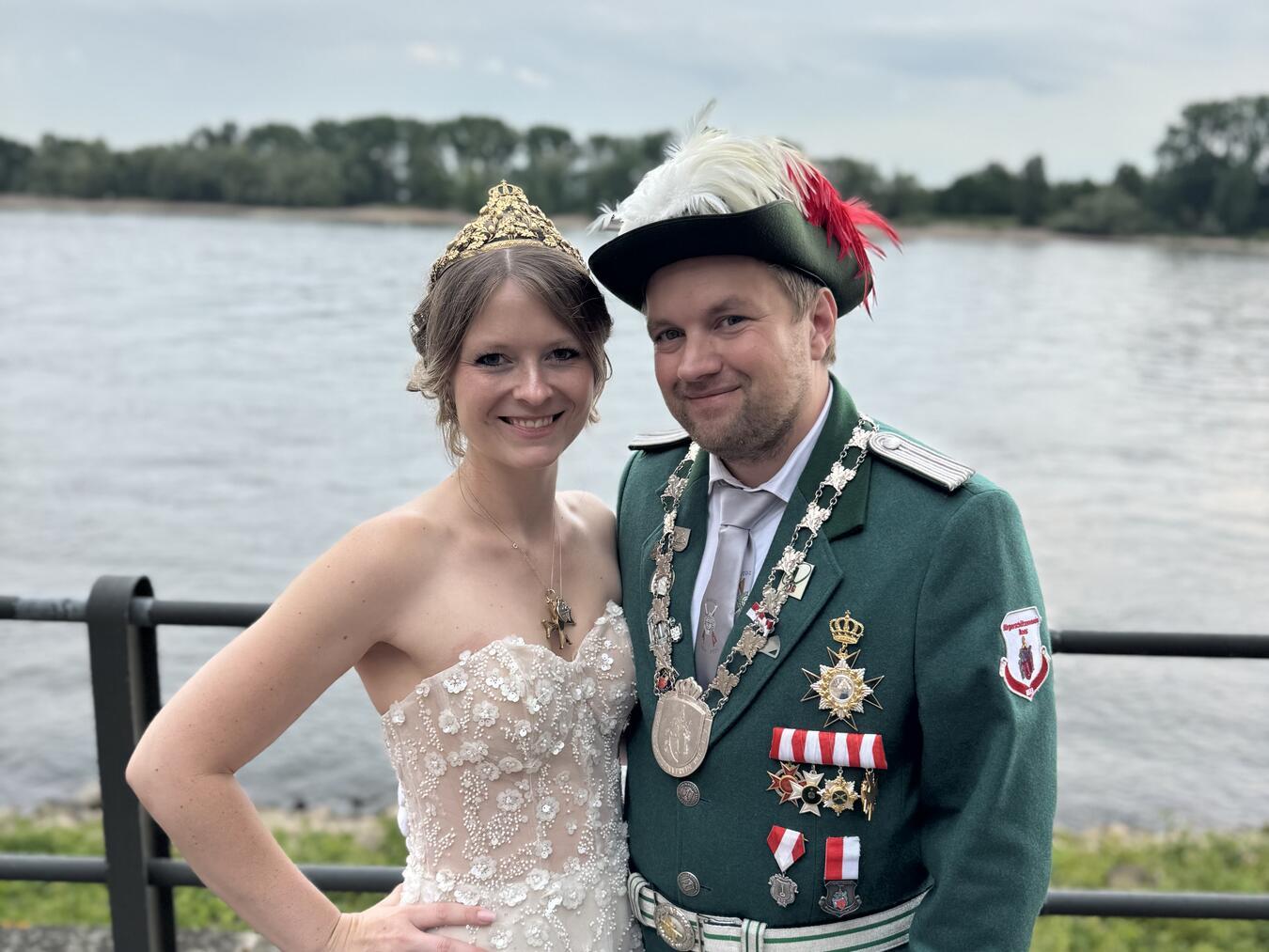Oliver und Laura Ketzinger sind das BSV-Königspaar. Foto: privat