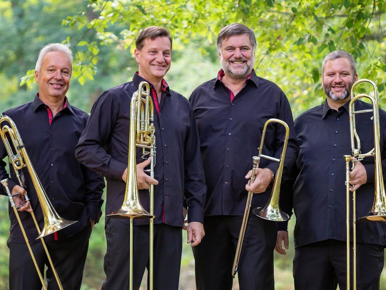 "OPUS 4 Saxophonquartett Auftritt, seit 1994 begeistern sie Zuhörer, Musik-Performance, Foto: privat"