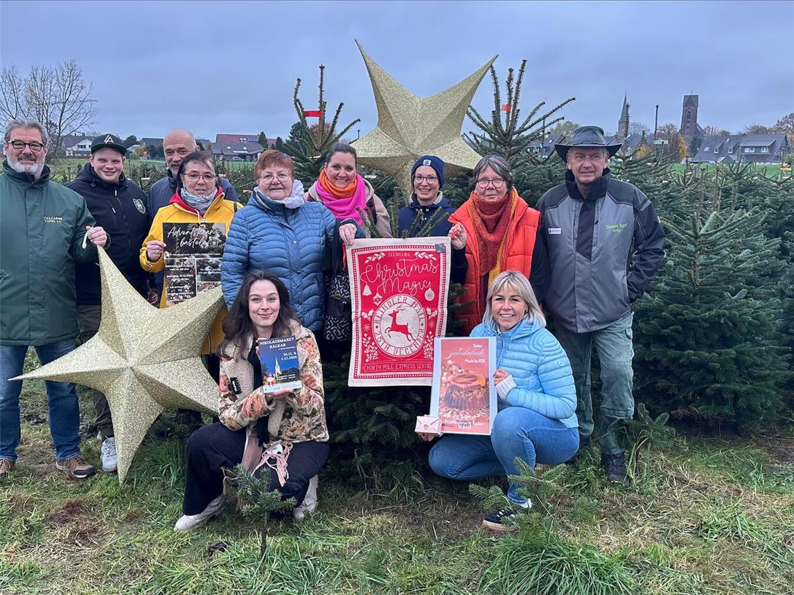 Organisatoren und Unterstützer freuen sich auf zwei tolle Tage. NN-Foto: SP