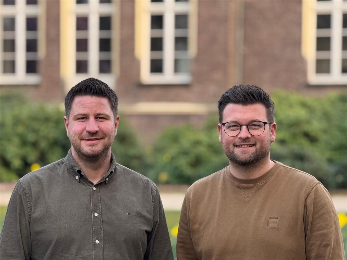 Orts- und Fraktionsvorsitzender Steffen Feltens (l.) und der stellvertretende Ortsvorsitzende Dennis Kewitz.Foto: privat