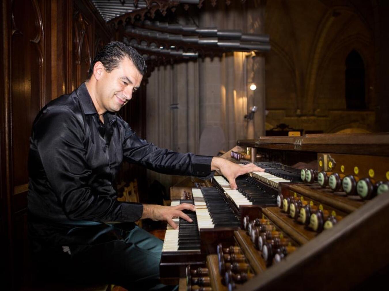 Paolo Oreni möchte das ganze Spektrum der Seifert-Orgel ausreizen. Foto: privat