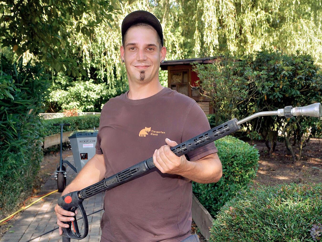 Pascal Döllekes im Einsatz. NN-Foto: Rüdiger Dehnen