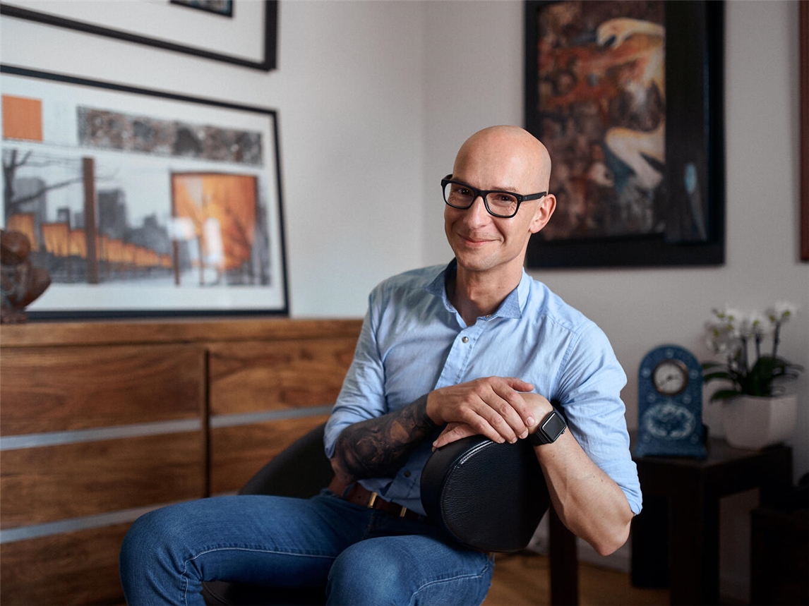 Pastor Christian Olding referiert am 12. Januar über die Pfarr-Patronin Maria Magdalena.Foto: Fabian Vogt