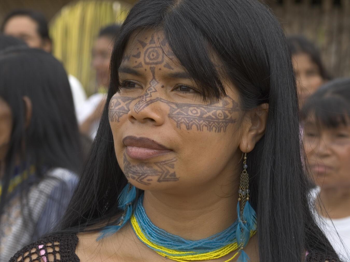 Patricia Gualinga wird an diesem Tag live zugeschaltet.