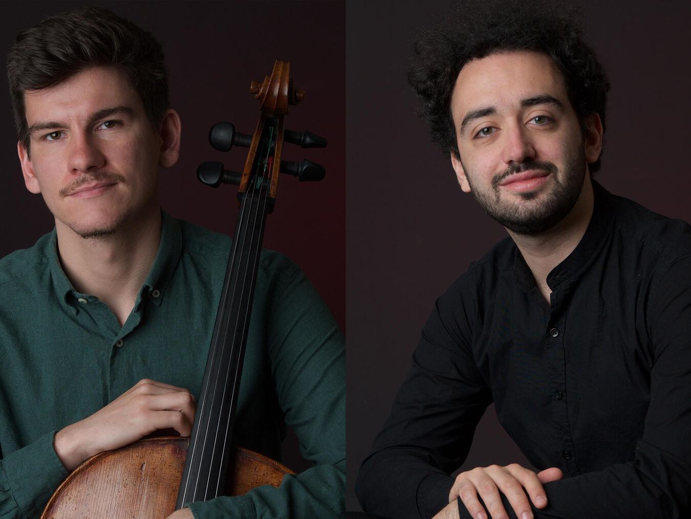 Pelayo Cuéllar Sarmiento und Aleandro Giuseppe Libano. Foto: Klavierfestival NiederRheinLande