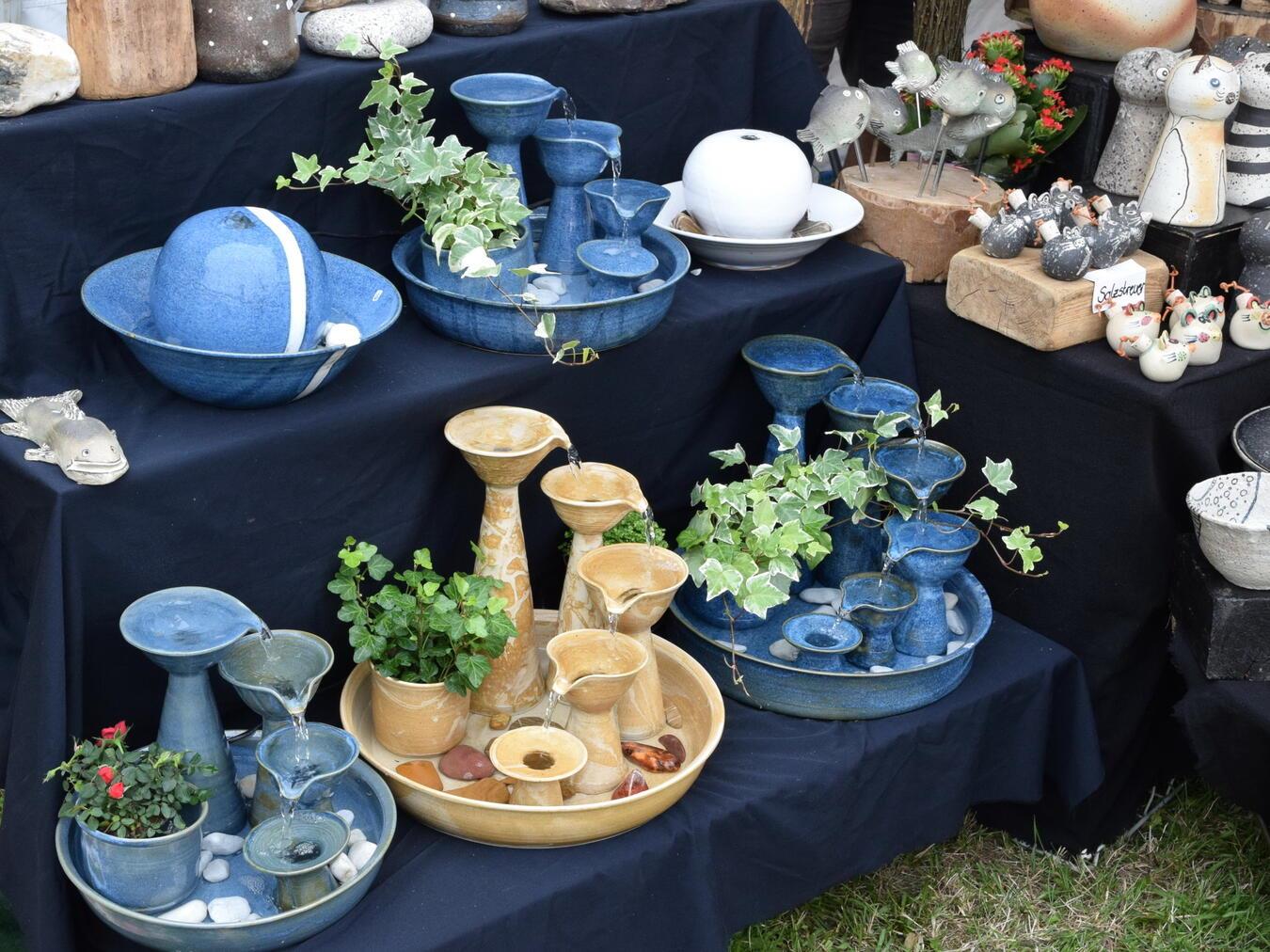 Peter Covaci präsentiert seine Werke in Xanten. 