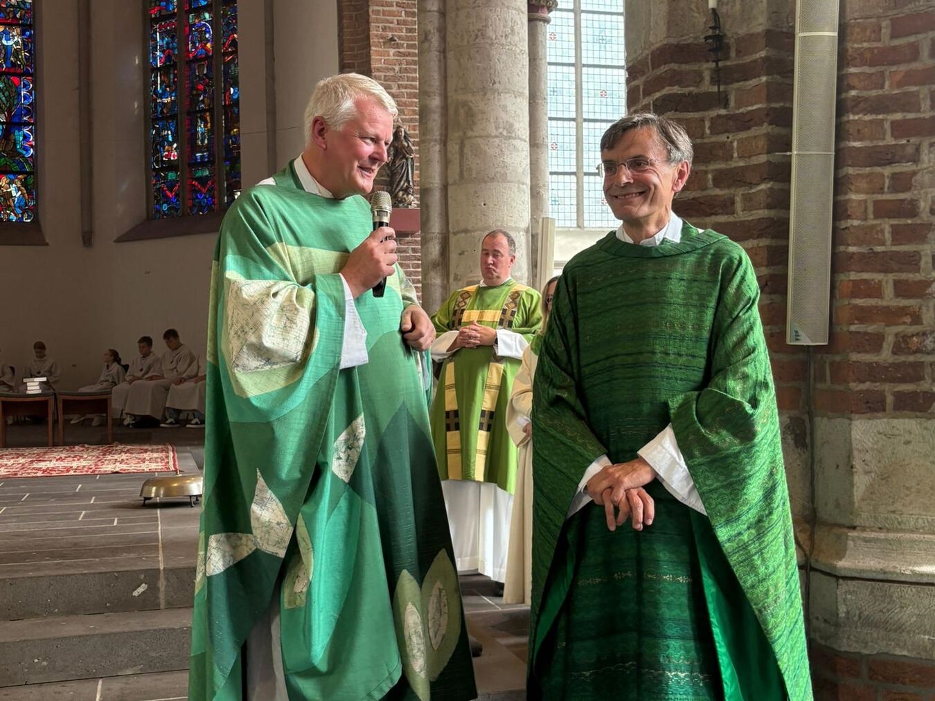 Emmerich verabschiedet Pastor Torsten Jortzick Pfarrer Bernd de Baey (l.) und Pastor Torsten Jortzick. Foto: privat