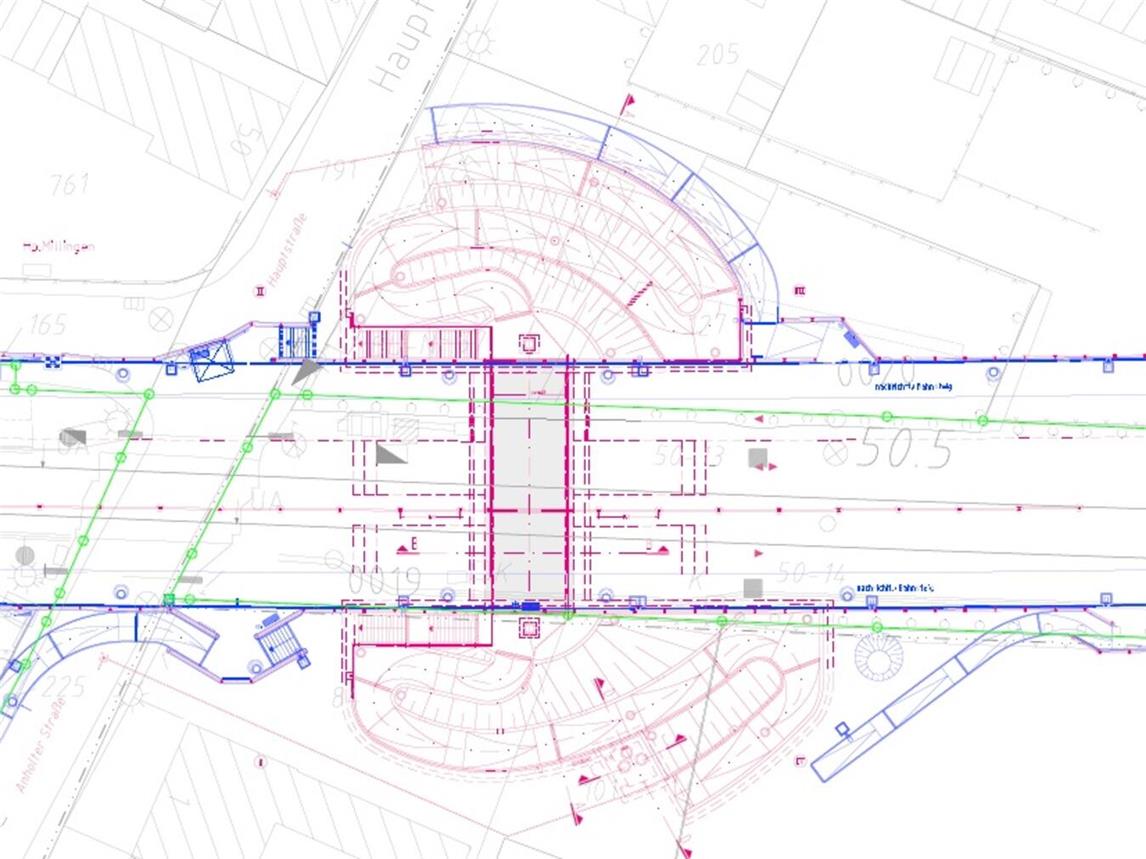 Planänderungen sind in den Unterlagen in Magenta-Farben gekennzeichnet. Foto: Gruppe Dorfentwicklung