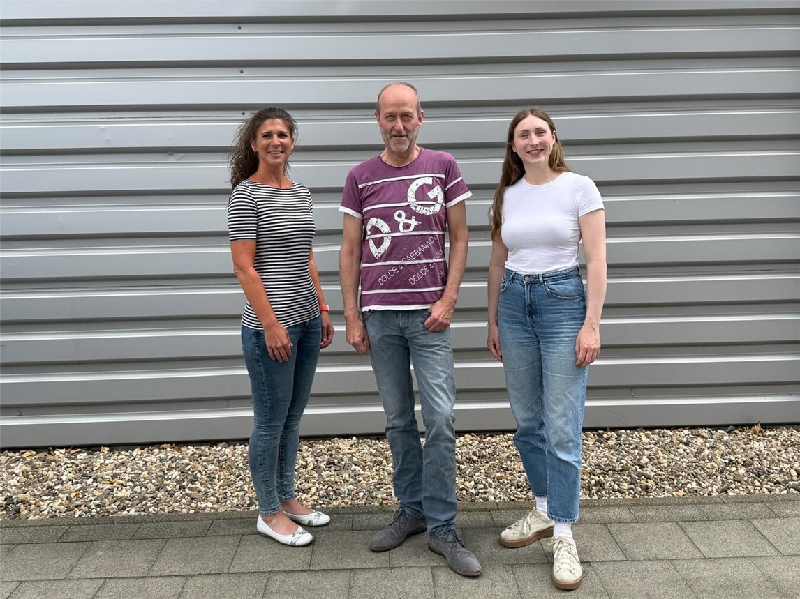 Potenzialcheck Klever Gewerbegebiete: Merle Gemke, Dirk Posdena, Verena Rohde, Klimaschutz und Nachhaltigkeit. Foto: WTM.