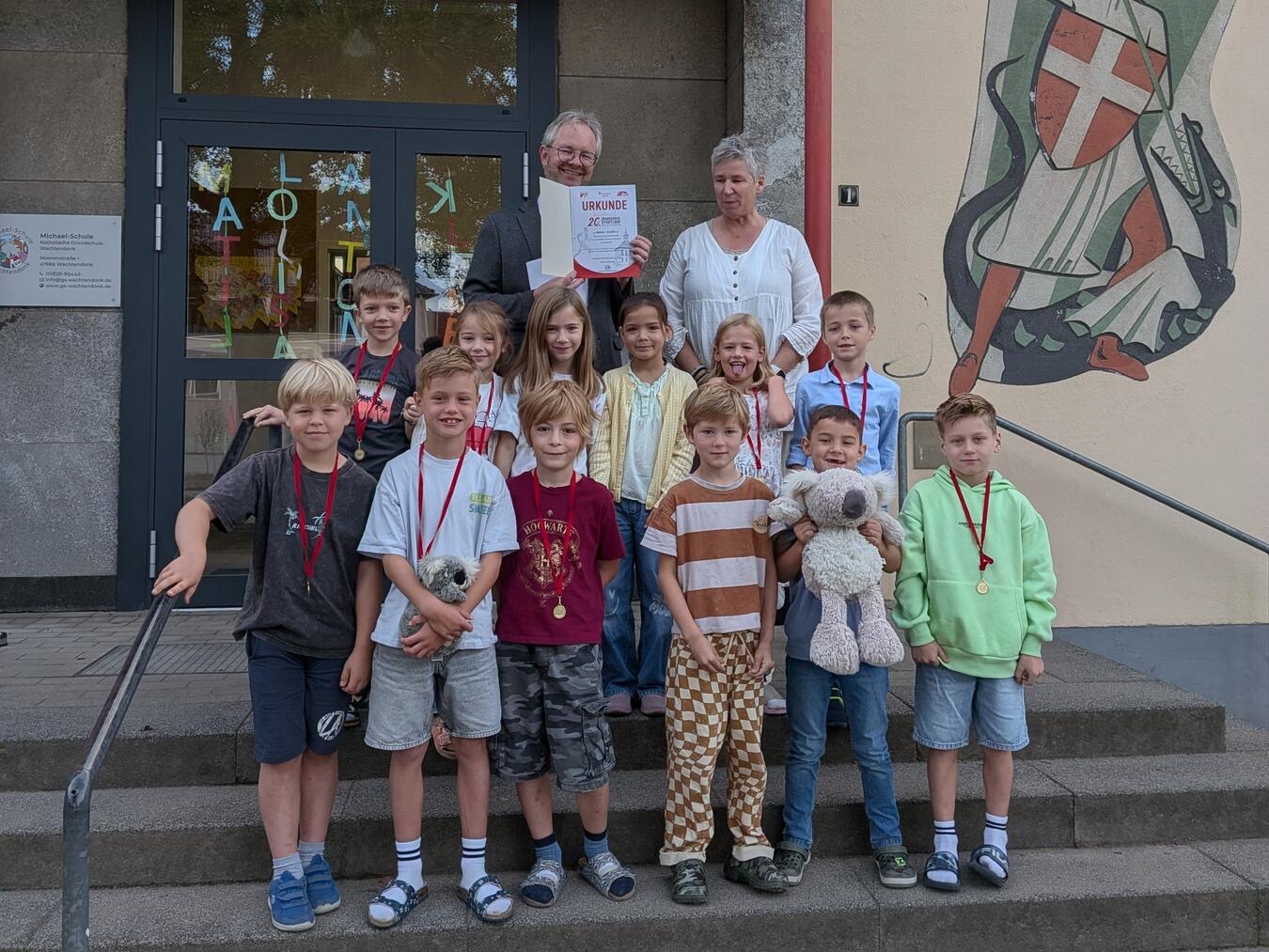 "Preise und Urkunden der Koala-Klasse Michael-Schule, Auszeichnungen Schülerleistung"