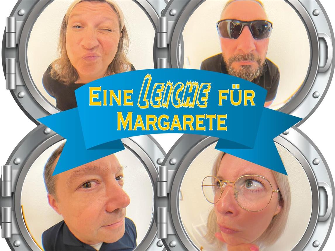 Proben derzeit noch für die Premiere am 31. Oktober: Nadine Podgajski, Michael Pooth, Lars Ritter und Anika Taxen (von oben re. nach unten li.).Foto: KLT