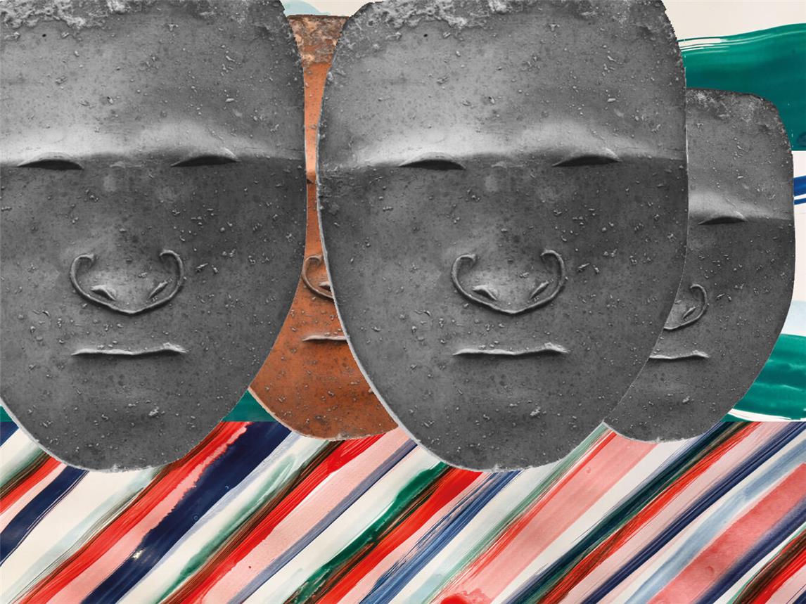 Pünktlich zum Karneval werden mit Schere, Leim und Papier Masken aller Art gebastelt. Foto: Museum Kurhaus