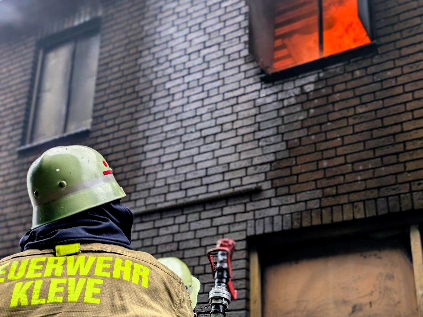Realbrandausbildung in Boxmeer. Foto: Feuerwehr Kleve