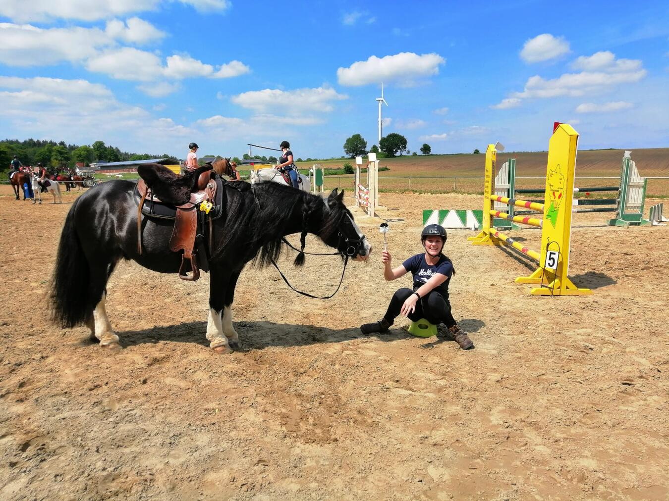 Reiter müssen zusammen mit ihrem Partner Pferd Geschick und Mut beweisen. Foto: privat