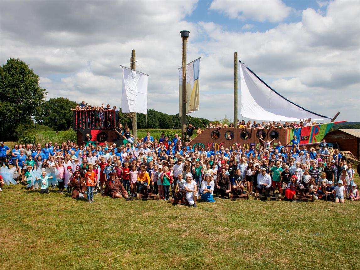 Rekord – 270 Kinder sind in diesem Jahr bei der Veranstaltung der Freien Evangelischen Gemeinde Uedem (FeG) dabei. Foto: privat