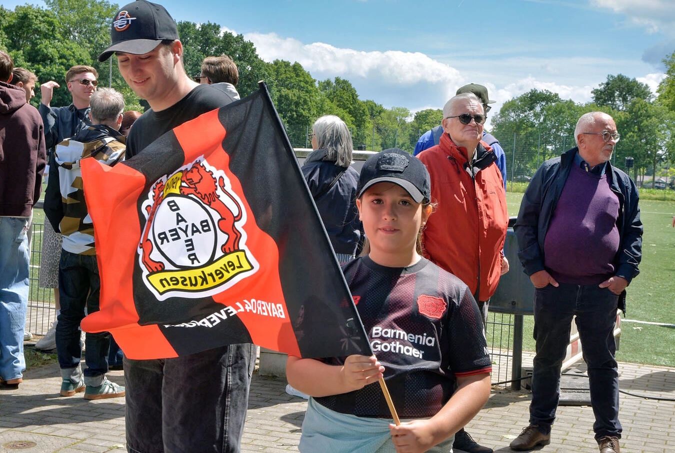 Rindern, 100 Jahre SV Rindern gegen Bayer Leverkusen