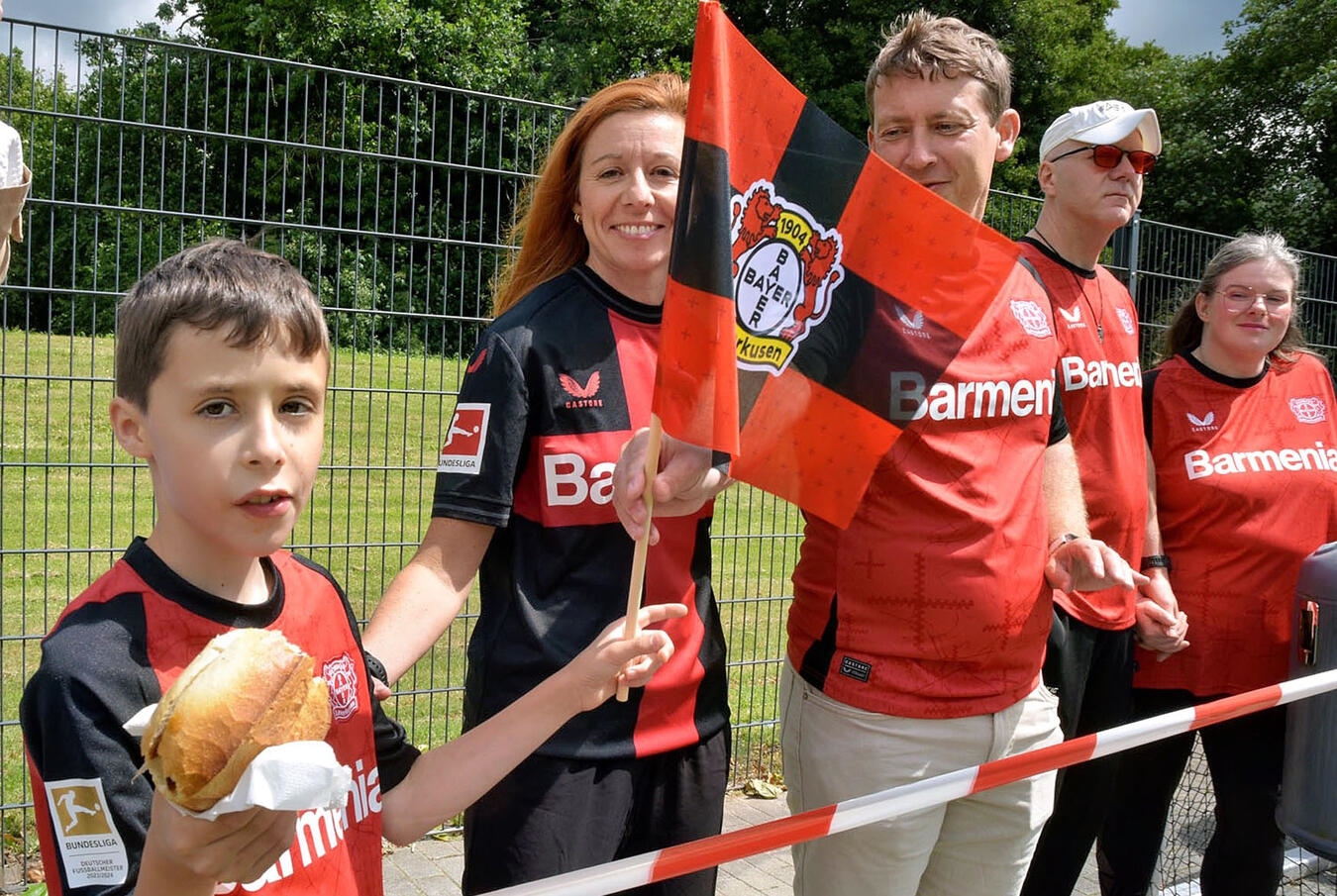 Rindern, 100 Jahre SV Rindern gegen Bayer Leverkusen