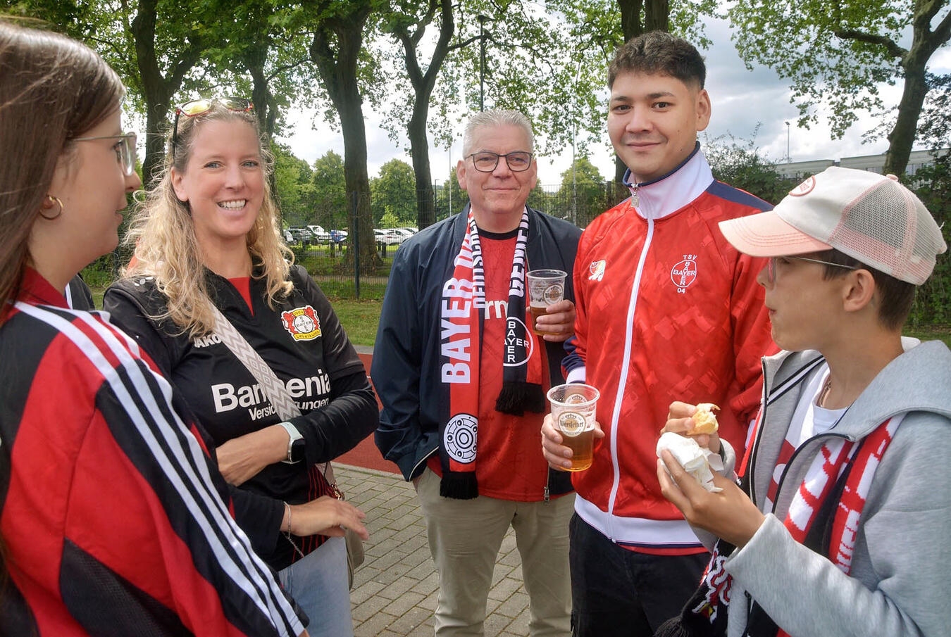 Rindern, 100 Jahre SV Rindern gegen Bayer Leverkusen