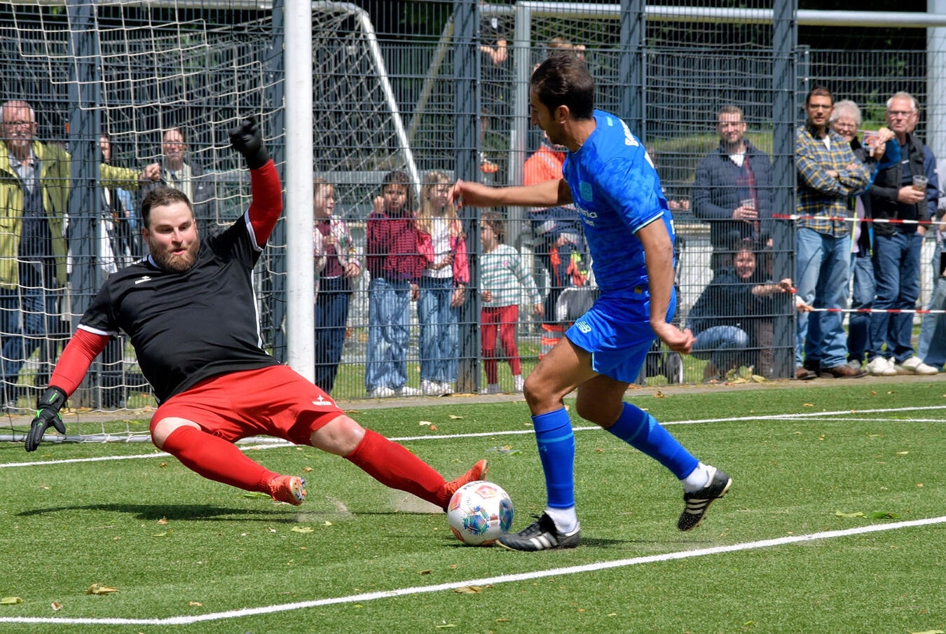 Rindern, 100 Jahre SV Rindern gegen Bayer Leverkusen