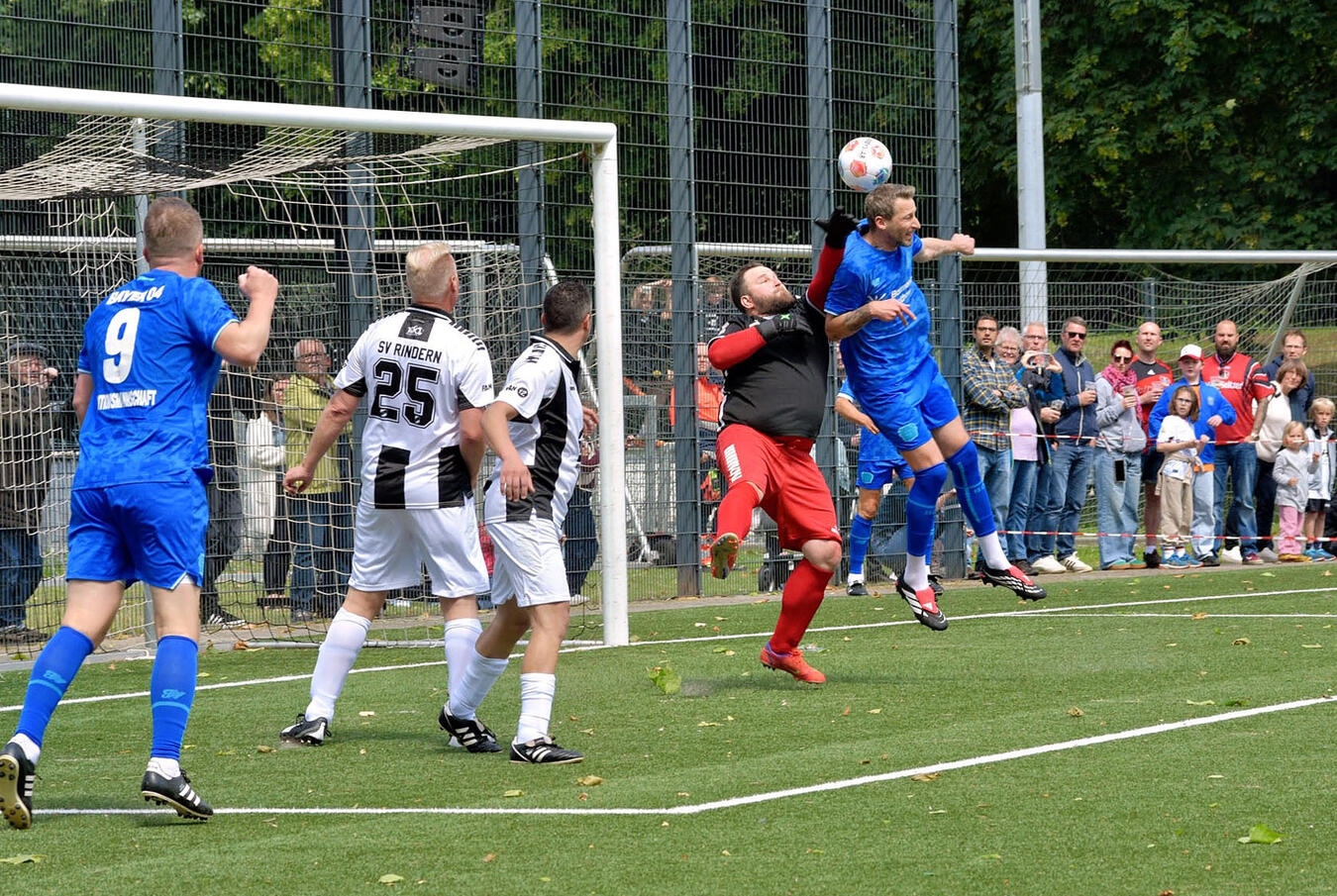Rindern, 100 Jahre SV Rindern gegen Bayer Leverkusen