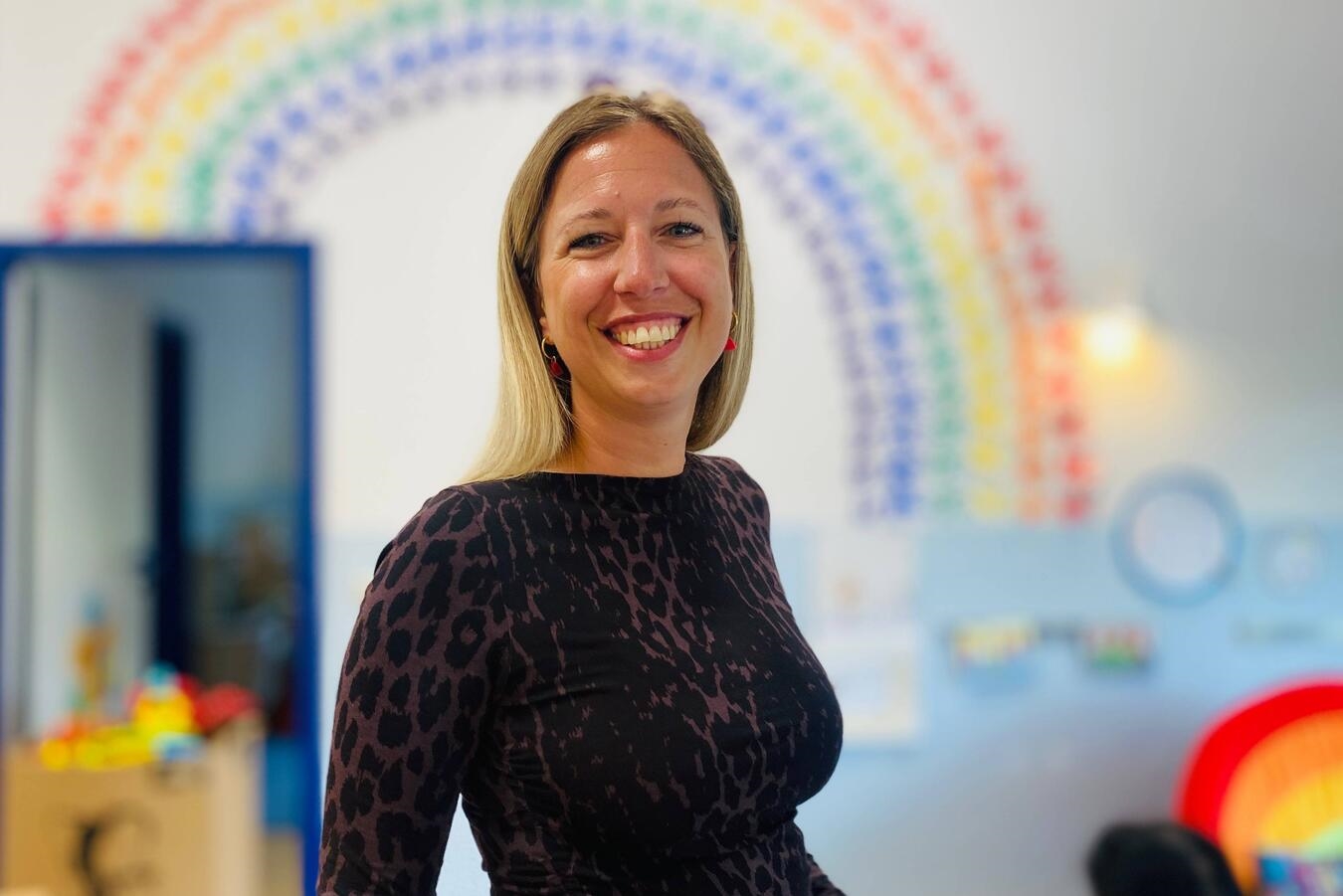 Samantha Goemans hat die Leitung der inklusiven Kindertageseinrichtung Wichtelwelt in Straelen übernommen. Foto: Lebenshilfe im Kreis Kleve