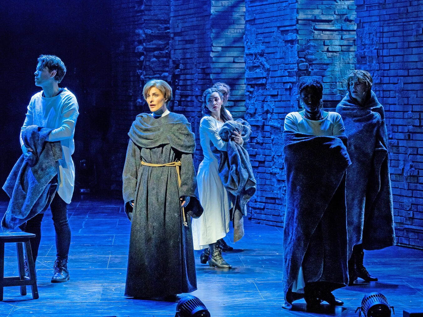 Sandy Mölling von den No Angels spielt in zahlreichen Aufführungen von „Die Päpstin – das Musical“ in Oberhausen die Hauptrolle Johanna. Fotos: Michael Werthmueller/Spotlight Muscials