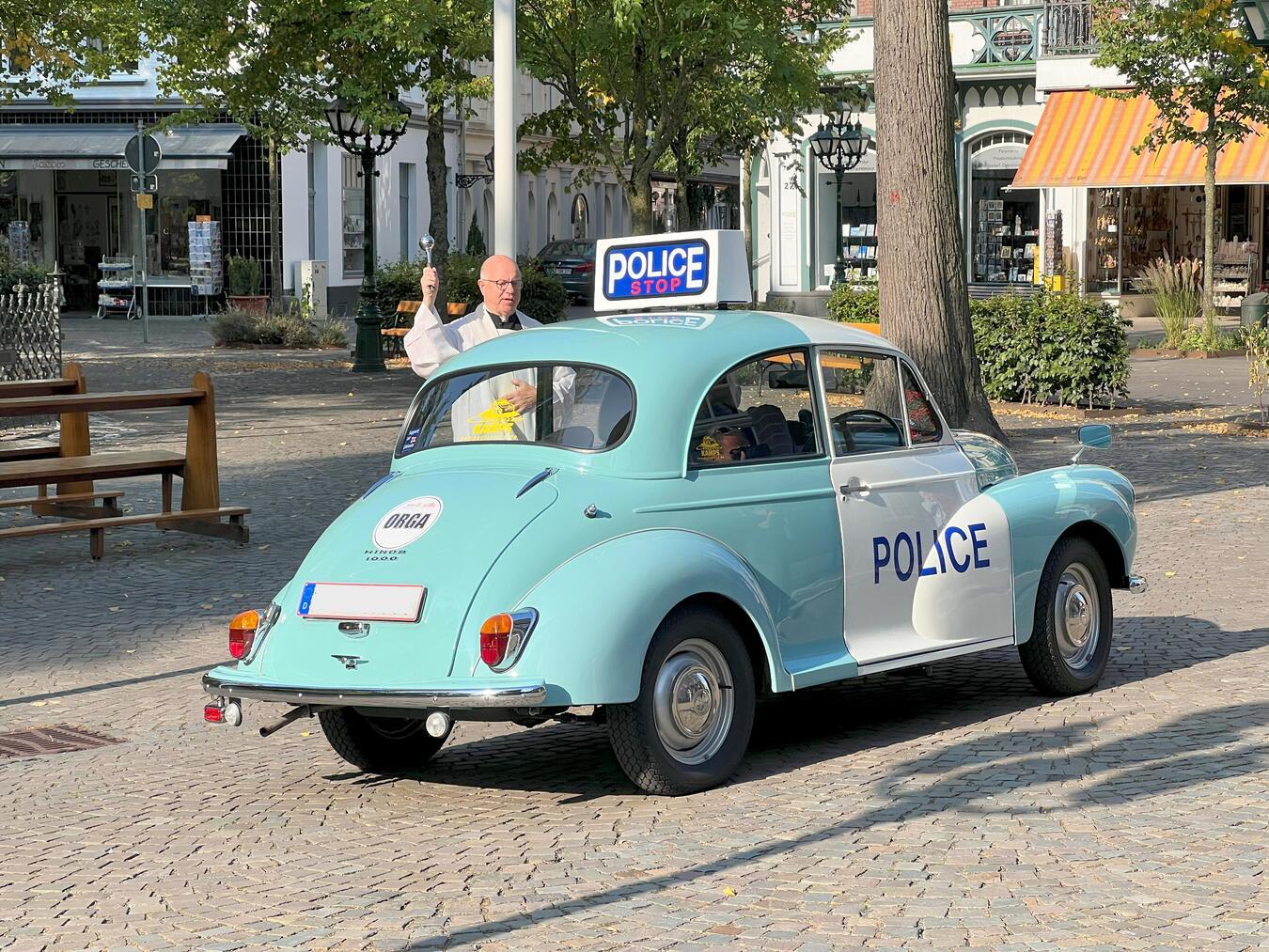 Schätzchen wie dieses Panda-Car gibt es am 30. August im Solegarten St. Jacob zu bestaunen. Foto: privat
