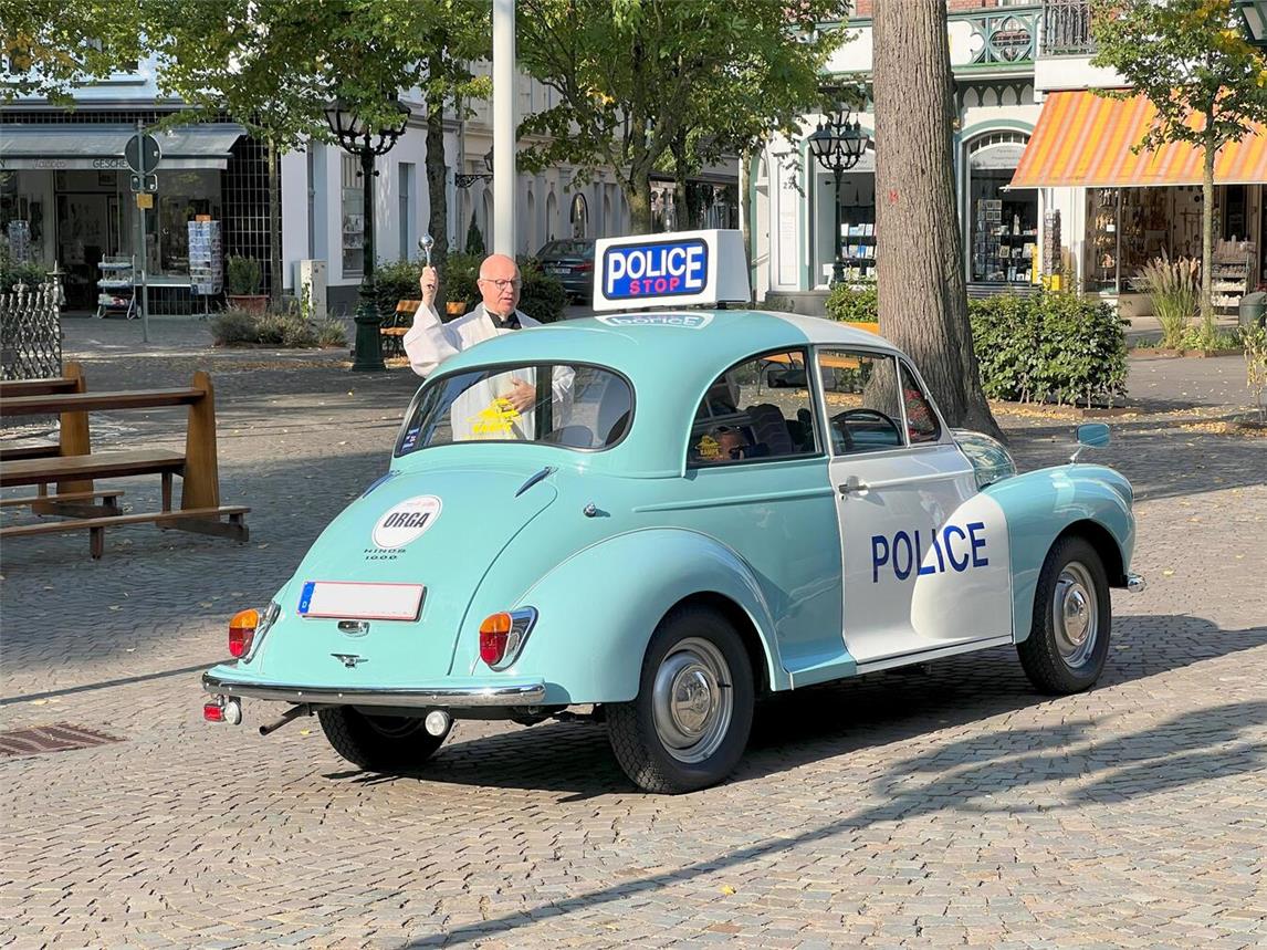 Schätzchen wie dieses Panda-Car gibt es am 30. August im Solegarten St. Jacob zu bestaunen. Foto: privat