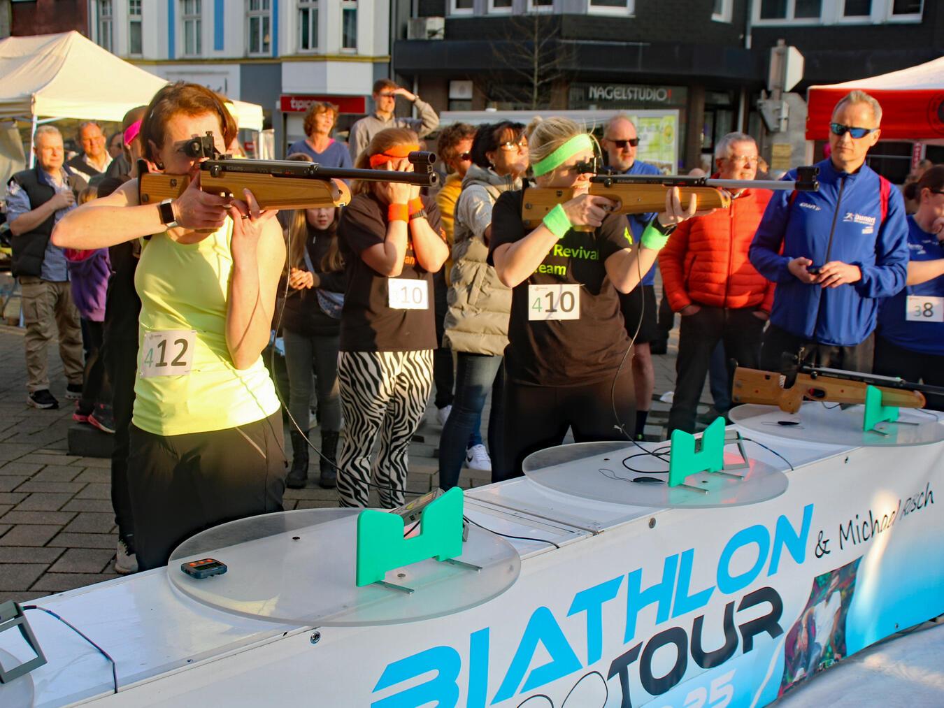 Schießen neben dem Langlauf Teil eines Biathlons. Foto: Veranstalter