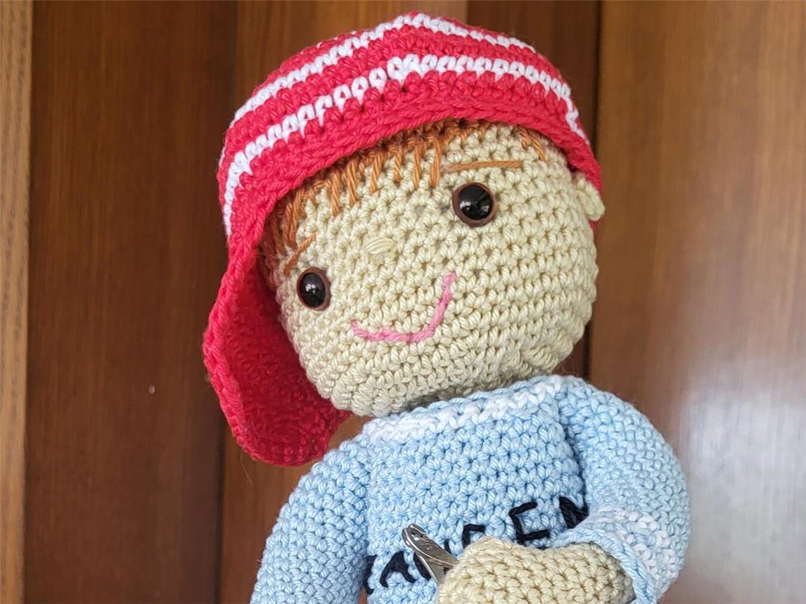 „Schrauber Manni“ ist das neue Maskottchen des Repaircafés in Emmerich. Foto: privat