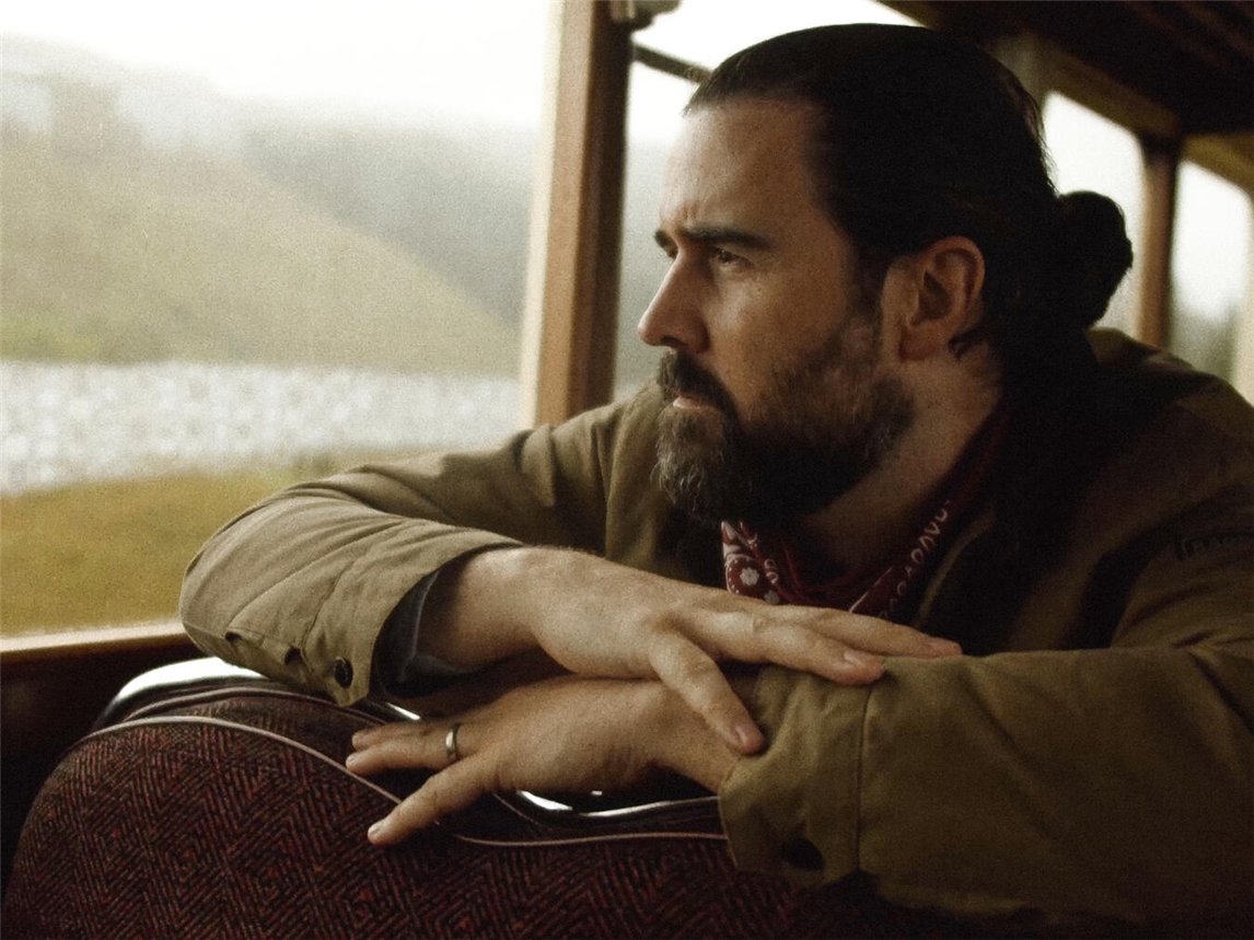 Seán Feeny auf der Fintown Railway. Foto: Charlie Joe Doherty