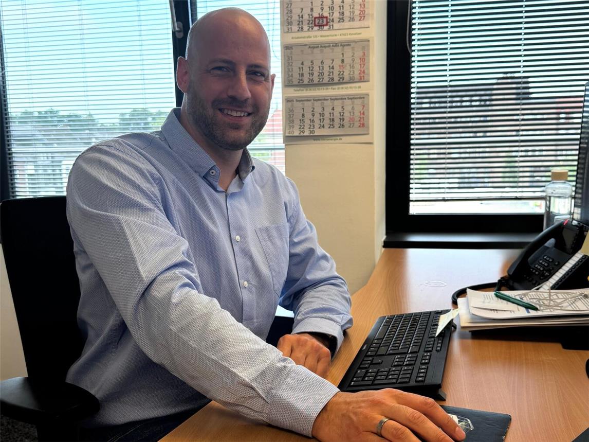 Sebastian Swertz, langjähriger Mitarbeiter der Stadtverwaltung Kevelaer, übernimmt die Leitung der örtlichen Rechnungsprüfung.Foto: Wallfahrtsstadt Kevelaer
