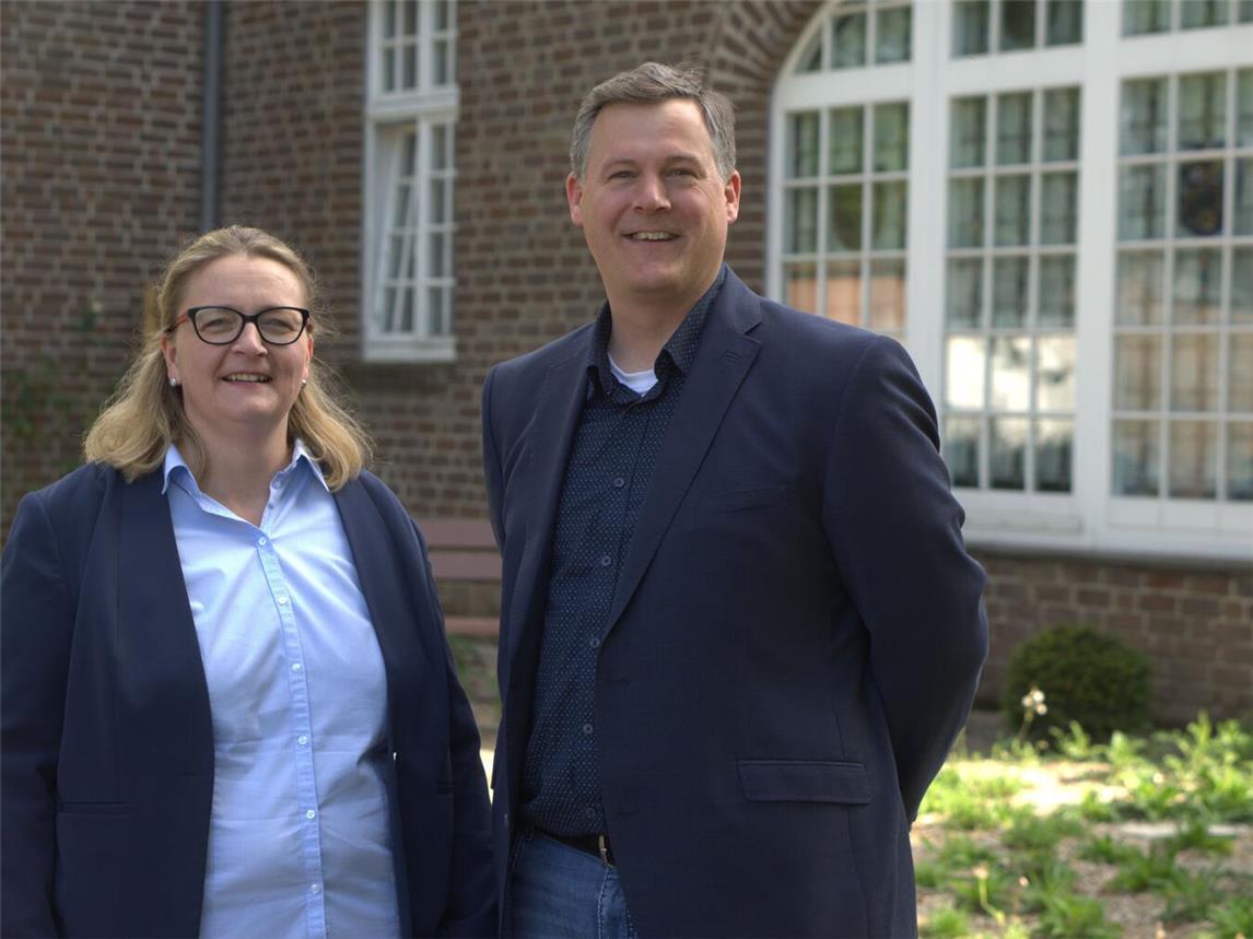 Sehen ein „starkes Signal“: Patricia Gerlings-Hellmanns, stellvertretende Vorsitzende der VWG, und Vorsitzender Ralf Janssen. Foto: privat