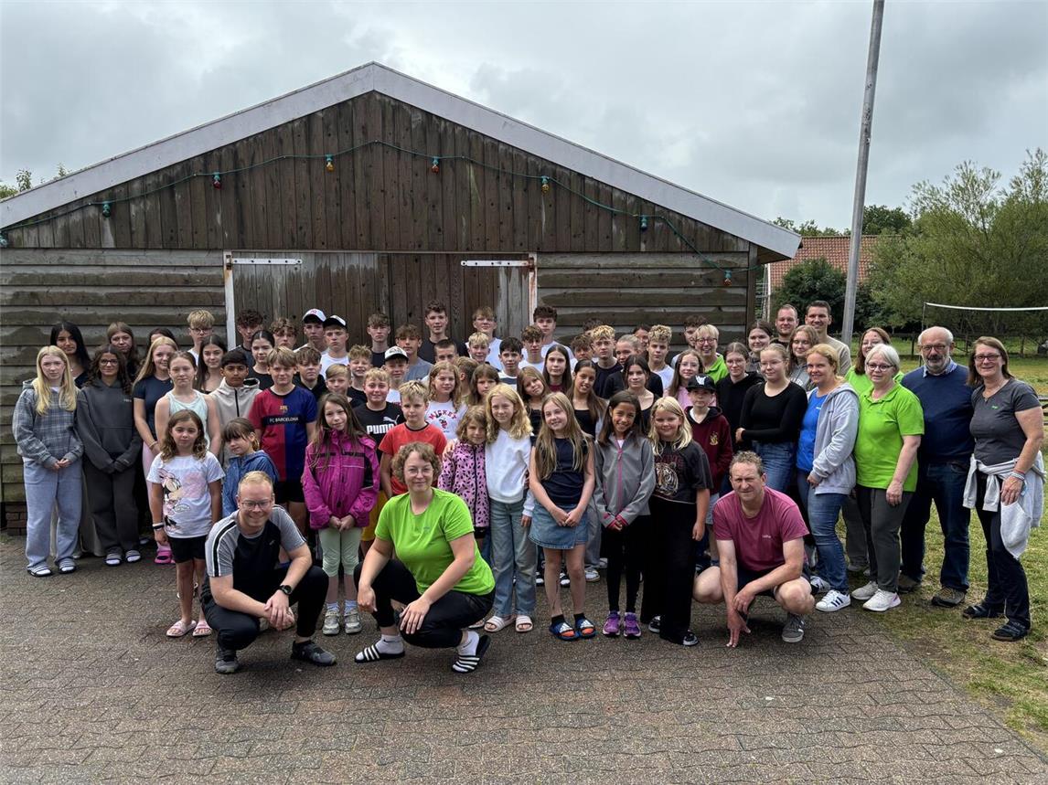 Seit 55 Jahren zu Gast auf Ameland: das Ferienlager der Pfarrgemeinde St. Willibrord Kellen. Foto: privat
