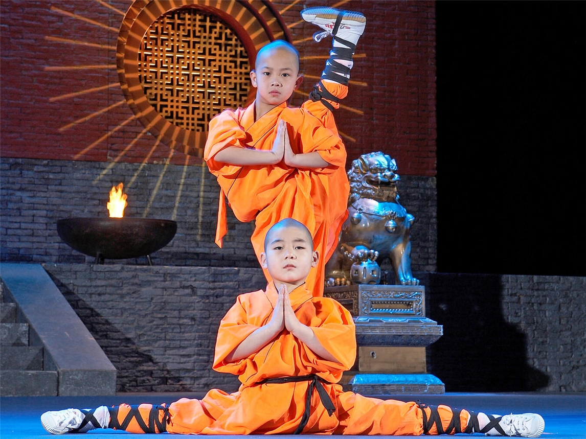 „Shamis Weg nach Shaolin“ verbindet die spirituelle Tiefe des Zen-Buddhismus mit spektakulären physischen Höchstleistungen. Foto: Fechter Management