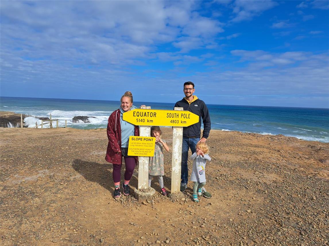 Sieben Monate war Familie Scholten aus Rees in Südostasien und Neuseeland unterwegs. Foto: privat