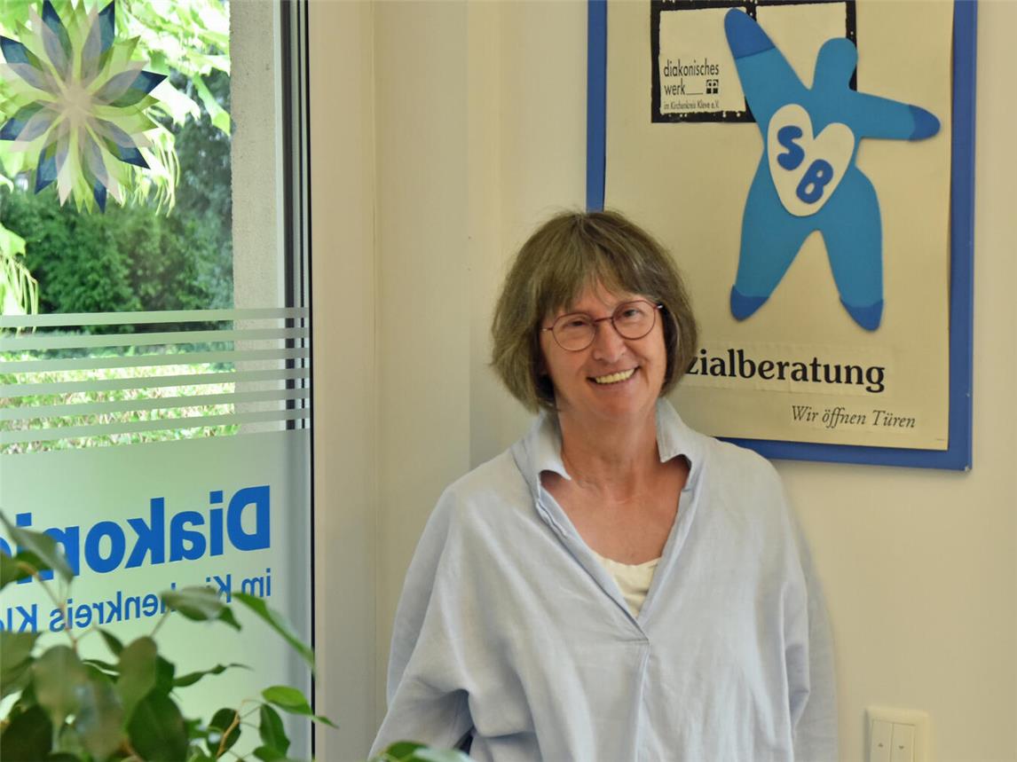 Sigrid Messerschmidt-Sprenger war 33 Jahre für Menschen mit allen möglichen Problemen da. Foto: Evangelischer Kirchenkreis Kleve