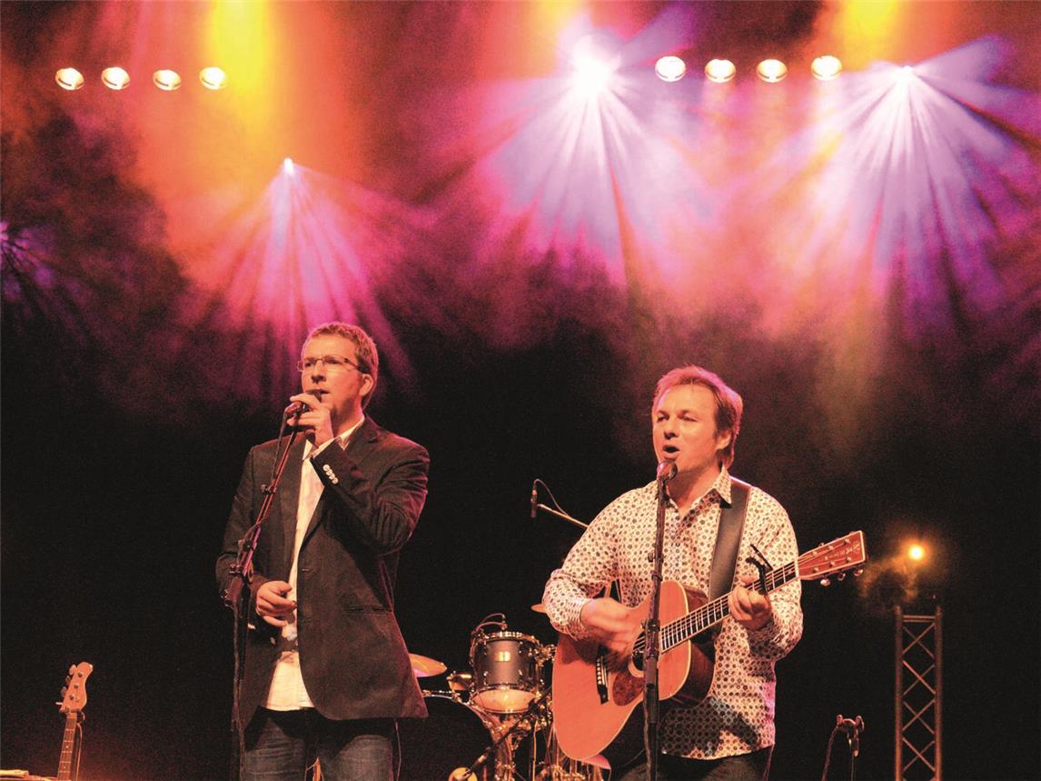 Simon & Garfunkel Revival Band bringt die schönsten Songs des Kult-Duos auf die Bühne. Foto: Margot ter Heide