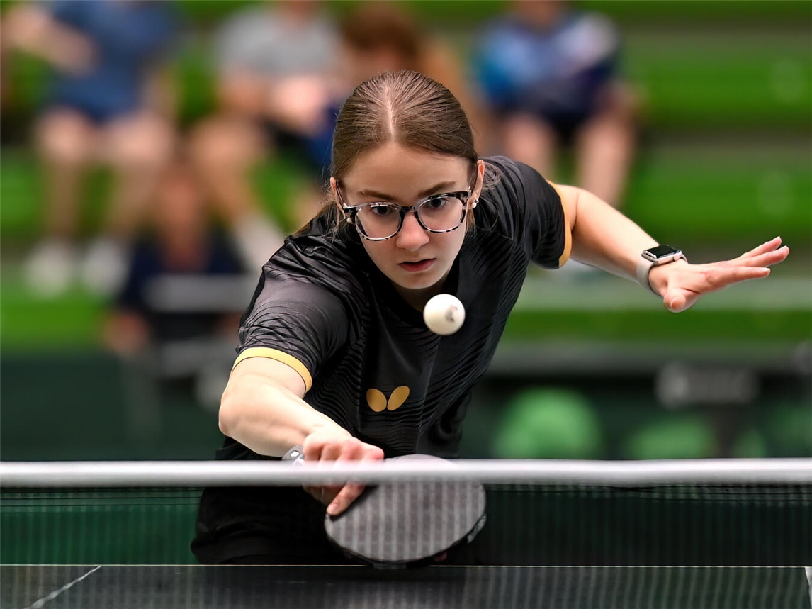 Sina Meens vom TTC Straelen/Wachtendonk.Foto: Jörg Fuhrmann