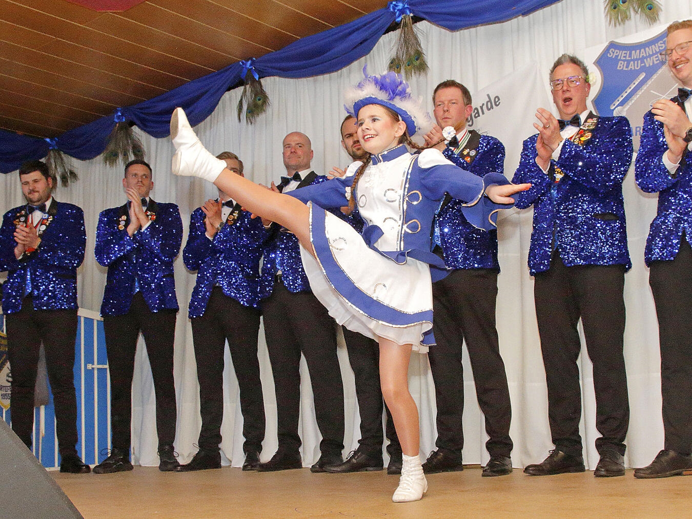 Solomariechen Mia begeisterte ihr Publikum. 