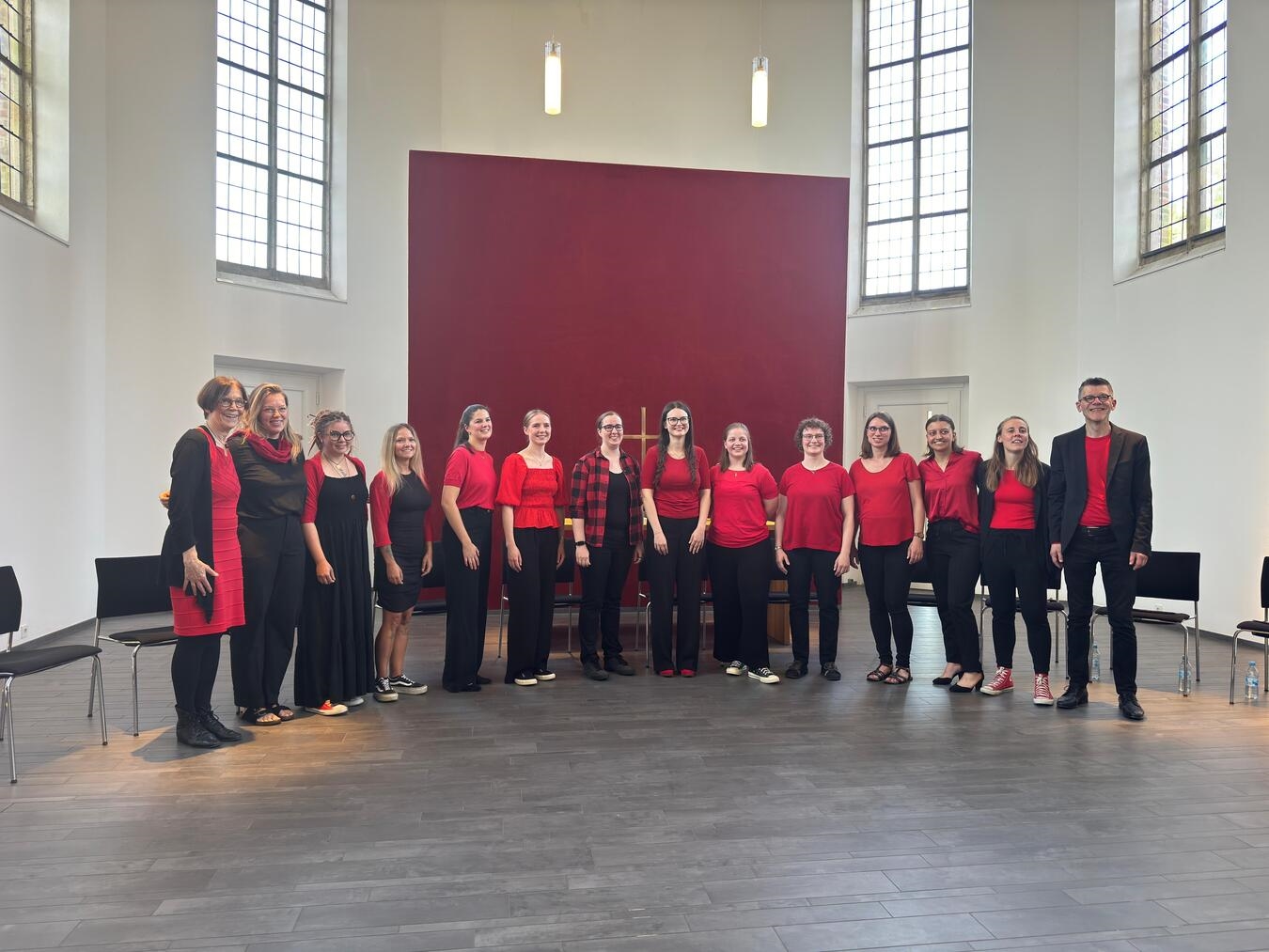 "Sound & Spirit Konzertplakat mit Details zur Veranstaltung, Foto von privat"